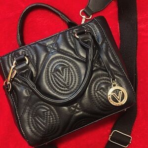 Black Quilted Handbag